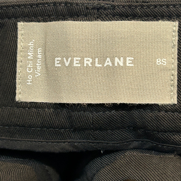 Everlane Way High Drape Pant Wide Leg Hi-Rise Black Women's 8S Inseam 29 NWT - Picture 3 of 13